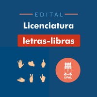 Vestibular para Letras-Libras na Ufal tem edital aberto
