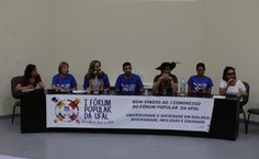 Representantes dos eixos temáticos socializaram discussões.