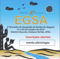 Abertas inscrições para 4º Encontro de Geografia do Sertão  de Alagoas
