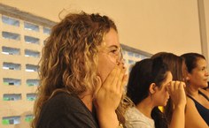 Torcida abertura do evento, na sexta-feira (19). Foto: Blenda Machado