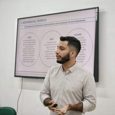 José Mendes, mestrando em Engenharia Química na Universidade Federal de Alagoas (Ufal).