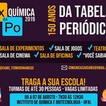 Expoquímica traz atividades práticas para alunos de ensino médio