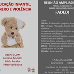 Pesquisadores da Ufal debatem sobre educação infantil, gênero e violência