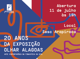 Pinacoteca celebra 20 anos da mostra ‘Olhar Alagoas’ com exposição em Arapiraca