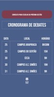 Ufal realiza primeiro debate entre candidatos a reitor
