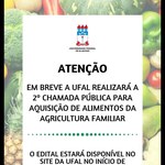 Sessões públicas da 2ª chamada para produtores da agricultura familiar iniciam nesta terça (3)