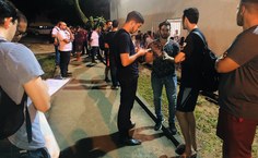 Movimentação seguiu intensa no período noturno