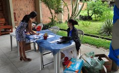 Participantes doaram fraldas geriátricas e kits de higiene