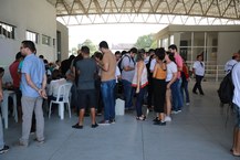 Apoiadores das candidaturas acompanharam a apuração no CIC.jpg