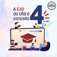 Ufal é conceito 4 também na Educação a Distância