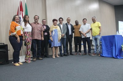 Comissão organizadora e convidados do Encontro Internacional do Sertão