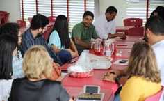 Reitora ouviu relatos dos agricultores