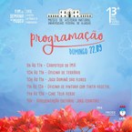 Programação dia 22 de setembro