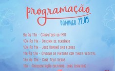 Programação dia 22 de setembro