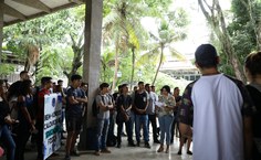 Pró-reitora de Graduação Sandra Paz conduziu a solenidade de acolhimento e de recepção