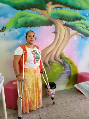 Edna Bezerra, coordenadora da Sala de Cuidados Antônio Piranema