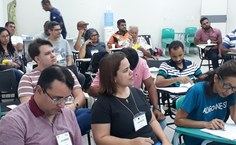 Servidores da UVZ da Prefeitura de Maceió durante curso