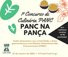 Concurso de culinária vai premiar receitas com plantas alimentícias não convencionais