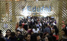 Estande da Edufal na Bienal 2019, em Jaraguá. Foto: Renner Boldrino.