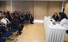 Cerimônia de posse do reitor da Ufal, Josealdo Tonholo