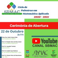 Ciclo de palestras em matemática aplicada começa nesta quinta (22)