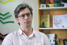 Diretor da Edufal, Elder Maia. (Foto: Thiago Prado)