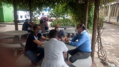 Oficina de trabalho definição da visão do HU