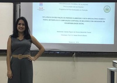 Nutricionista Isabele Maranhão, pesquisadora que conduziu os estudos.