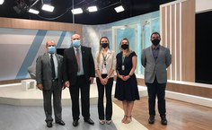 Visita à EBC para tratar da TV Ufal que entrará no ar em janeiro de 2021