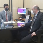 Reitor faz maratona de visitas em Brasília em busca de apoio para projetos da Ufal