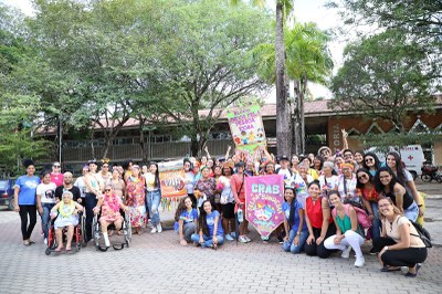 Clima carnavalesco tomou conta do Campus na tarde de hoje