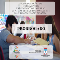 Conexões de saberes prorroga prazo para homologação de documentos