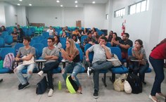 Público lotou auditório do CIC