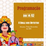 Bloco Filhinhos da Mamãe realiza Baile dos artistas nesta sexta