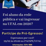 Paespe realiza atividades direcionadas a novos alunos da Ufal