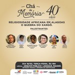 Pesquisadores da Ufal participam da 40ª edição do Chá de Memória