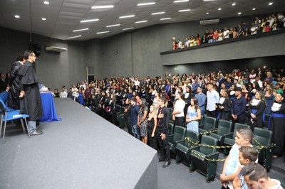 Cerimônia de Colação Social, realizada na última sexta-feira (6), em Delmiro Gouveia (Fotos: Thiago Prado)