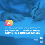 Ufal lança chamada pública para projetos institucionais sobre covid19 e outras crises