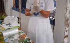 Equipes da Nutrição realizam entrega de doações