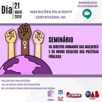 Ufal, OAB e ONG promovem evento sobre direitos humanos da mulher
