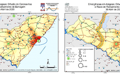 Evolução do vírus em Alagoas