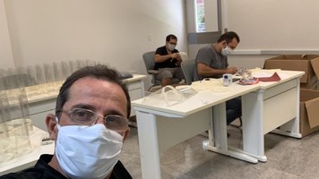 Projeto do LCCV garante produção de mais 7,9 mil protetores faciais