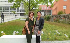 Professoras Giovana e Ada