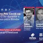 Reitor participa de debate sobre Ciência e Tecnologia na crise de covid-19