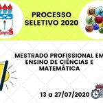 Abertas inscrições para mestrado profissional no Ensino de Ciências e Matemática