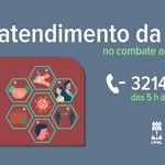 Estudantes fazem teleatendimento para orientar sobre a covid-19