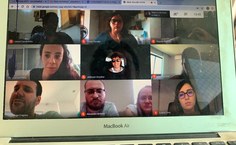 Reunião virtual dos pesquisadores envolvidos no estudo