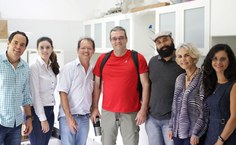 Parte da equipe da Força Tarefa (Foto: Renner Boldrino)