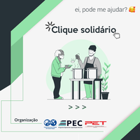 Clique Solidário é nova campanha para ajudar comunidades carentes