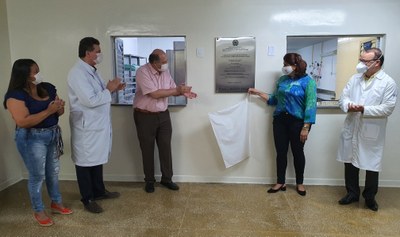 Inauguração da nova Central de Material do HU Inauguração da nova Central de Material do HU